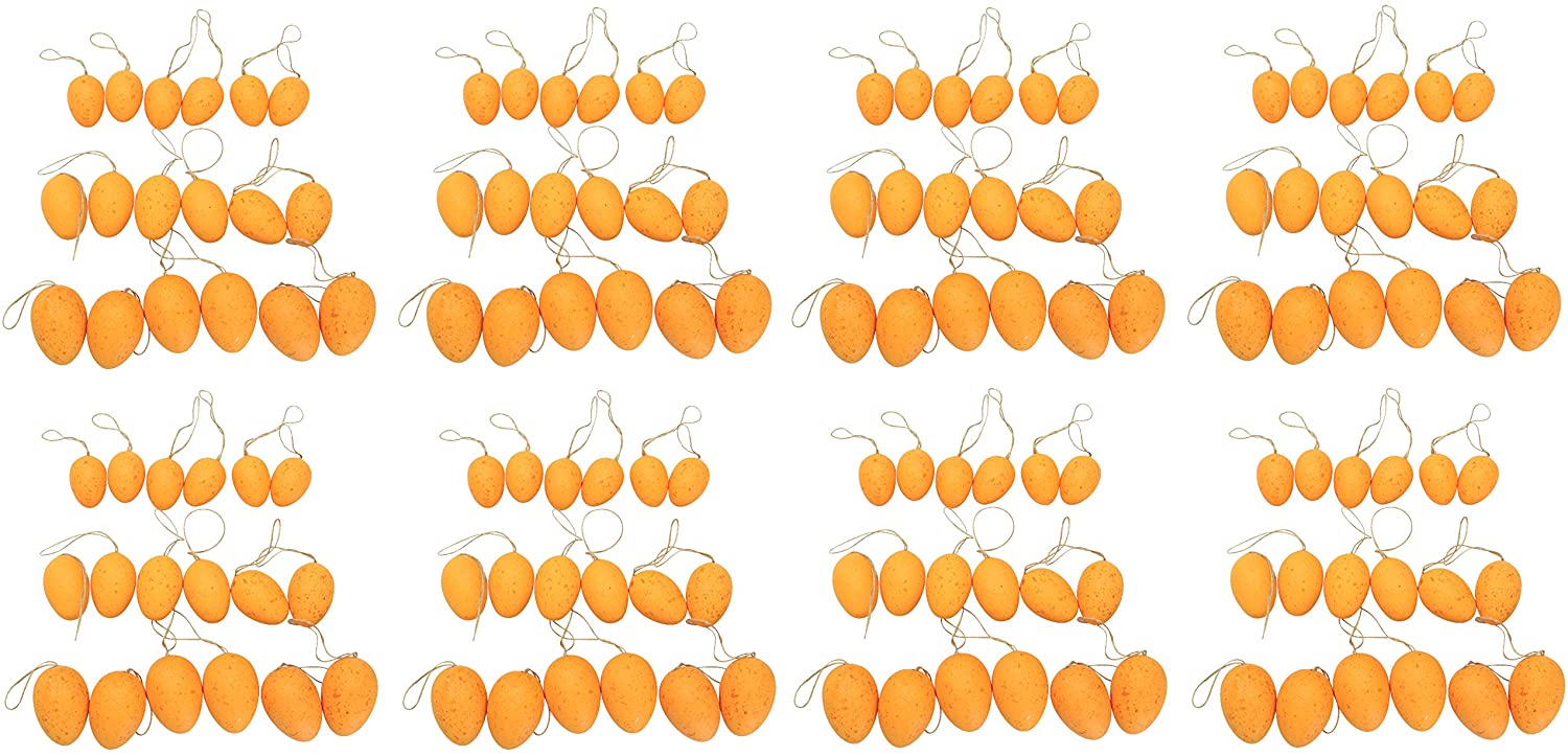 Decoline Easter Eggs Bag Of 18, Orange, 8