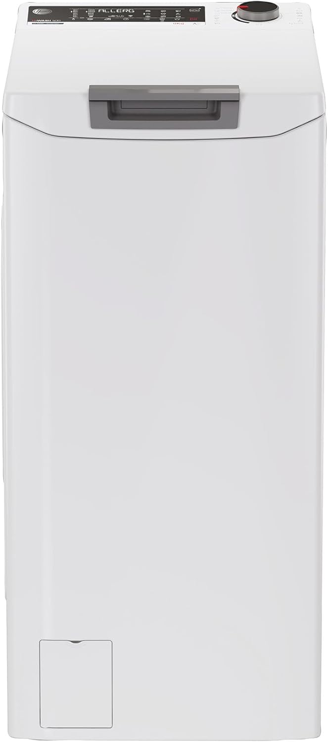 Hoover Top Loader Washing Machine THO286TM5-S 8 kg I Smart Operation with Wi-Fi and Bluetooth I 1200 rpm Spin Speed I Refill Function