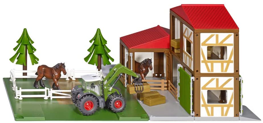 Siku 1809, Truck With Feed Silo, Multicoloured