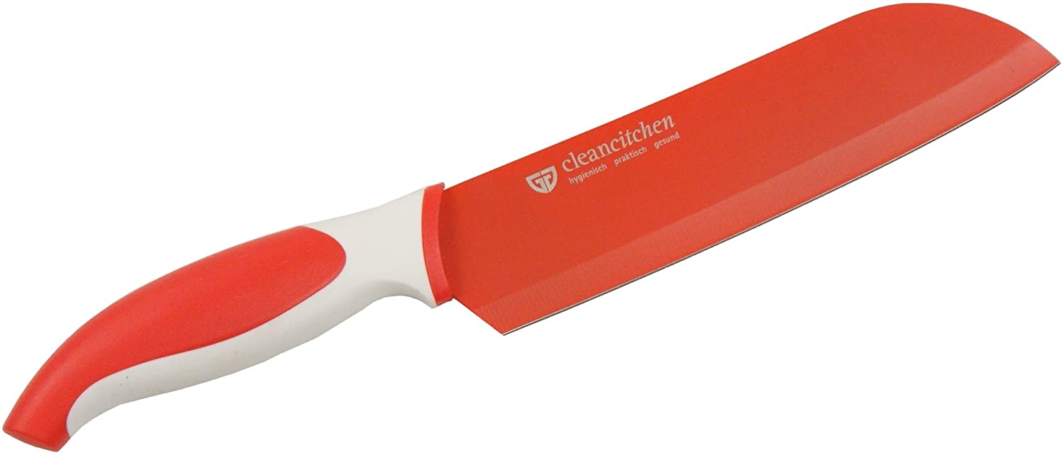 GRAWE GRAEWE Cleancit, Anti-Bacterial Santokumesser 18 cm Red