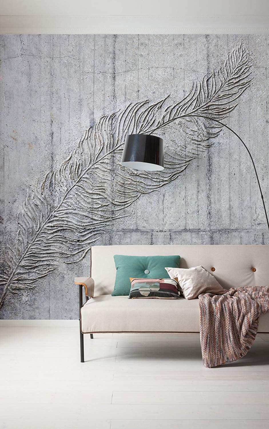 Komar 169 DV3 Digital Print Non-woven Wallpaper Grey, 300 x 250 cm (W x H)