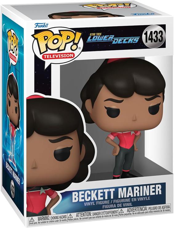 Funko Pop! TV: Star Trek LD - Beckett Mariner - Star Trek Lower Decks - Vinyl Collectible Figure - Gift Idea - Official Merchandise - Toys For Children and Adults - Cartoons Fans