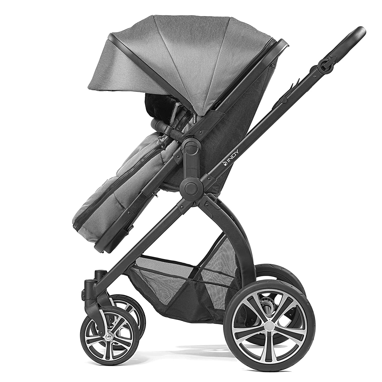 Gesslein 716438000 Footmuff, Dark Grey
