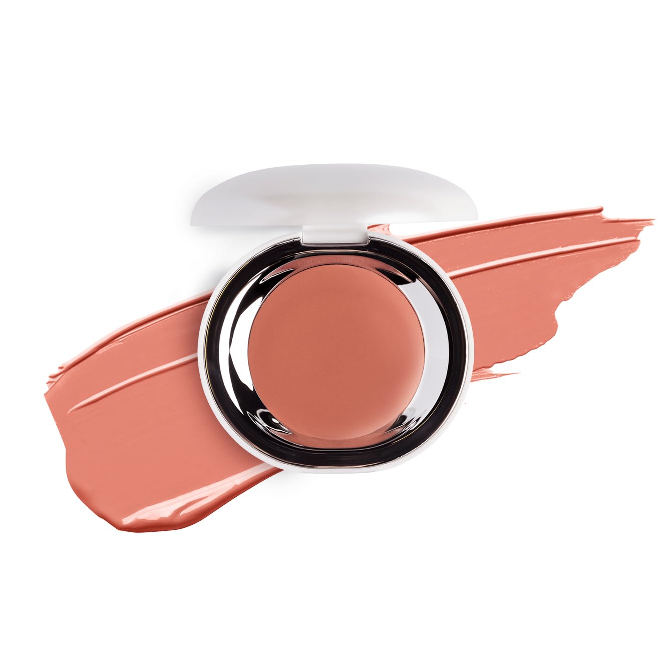 NEO MAKE UP Lip & Cheek Balm 5 g - 04 Light Peach - Creamy Lip and Cheek Balm with Mirror - Lip Balm - Lip Care - Beauty - Lips - Peptides - Lip Balm - Lip Balm