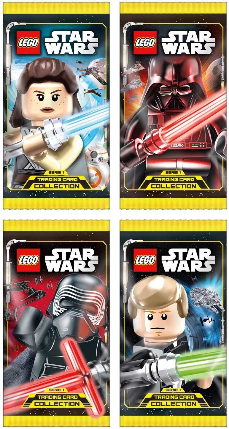 Top Media Unknown Lego Star Wars Series 1 Trading Cards – Display (50 Booster) [Germa