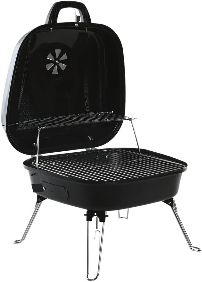 BARBACOA ACERO 44.5X42X34 SOBREMESA