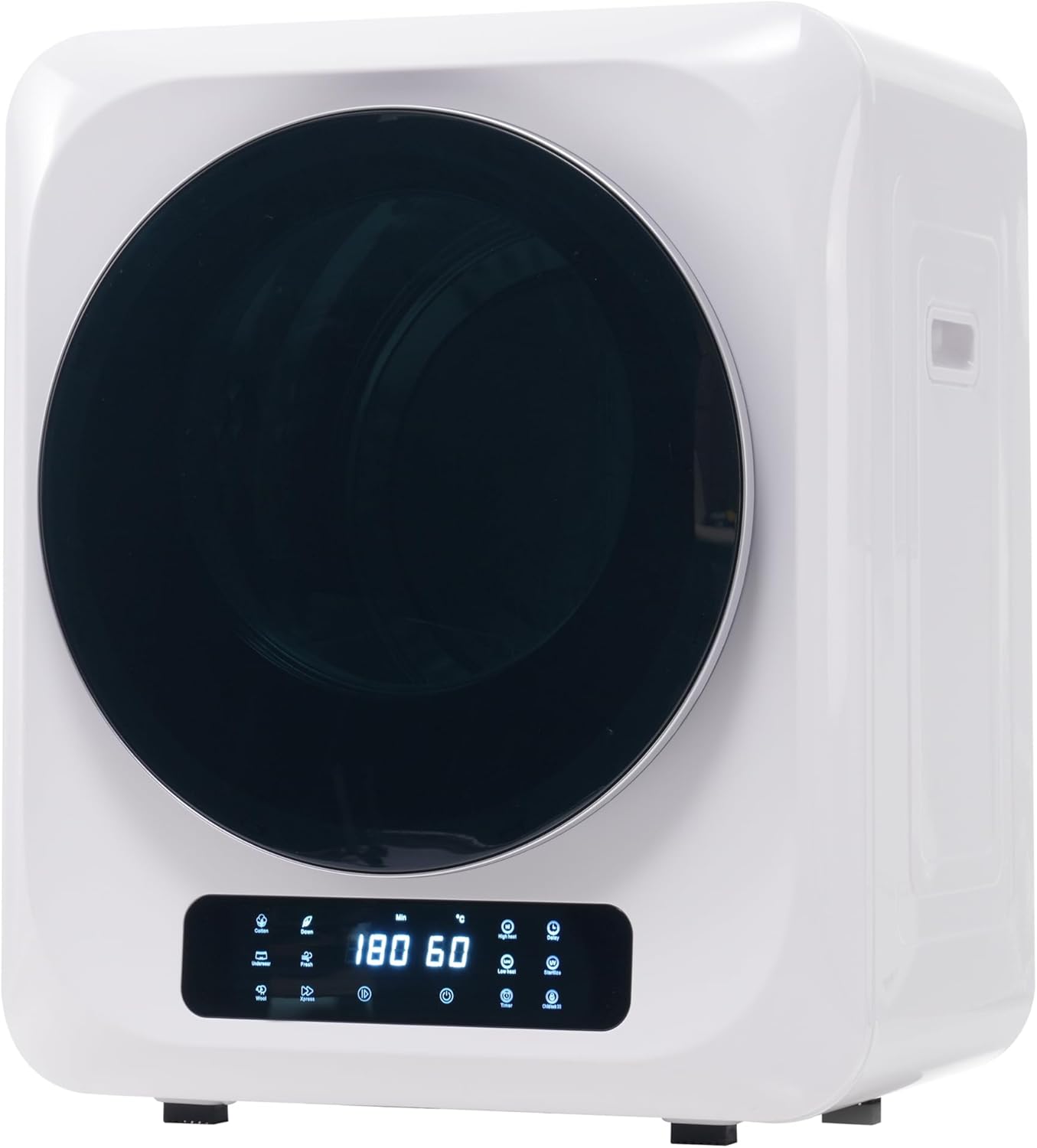 Exhaust Dryer Mini Tumble Dryer Machine 850 W / 2.5 kg White / 48 x 40 x 58 cm Overheating Protection Wall-Mounted [Energy Class C]