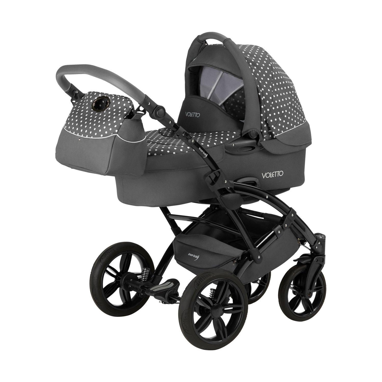 Knorr-Baby Voletto 33000-02 Combi Pushchair Polka Dot Limited Edition Voletto Dots