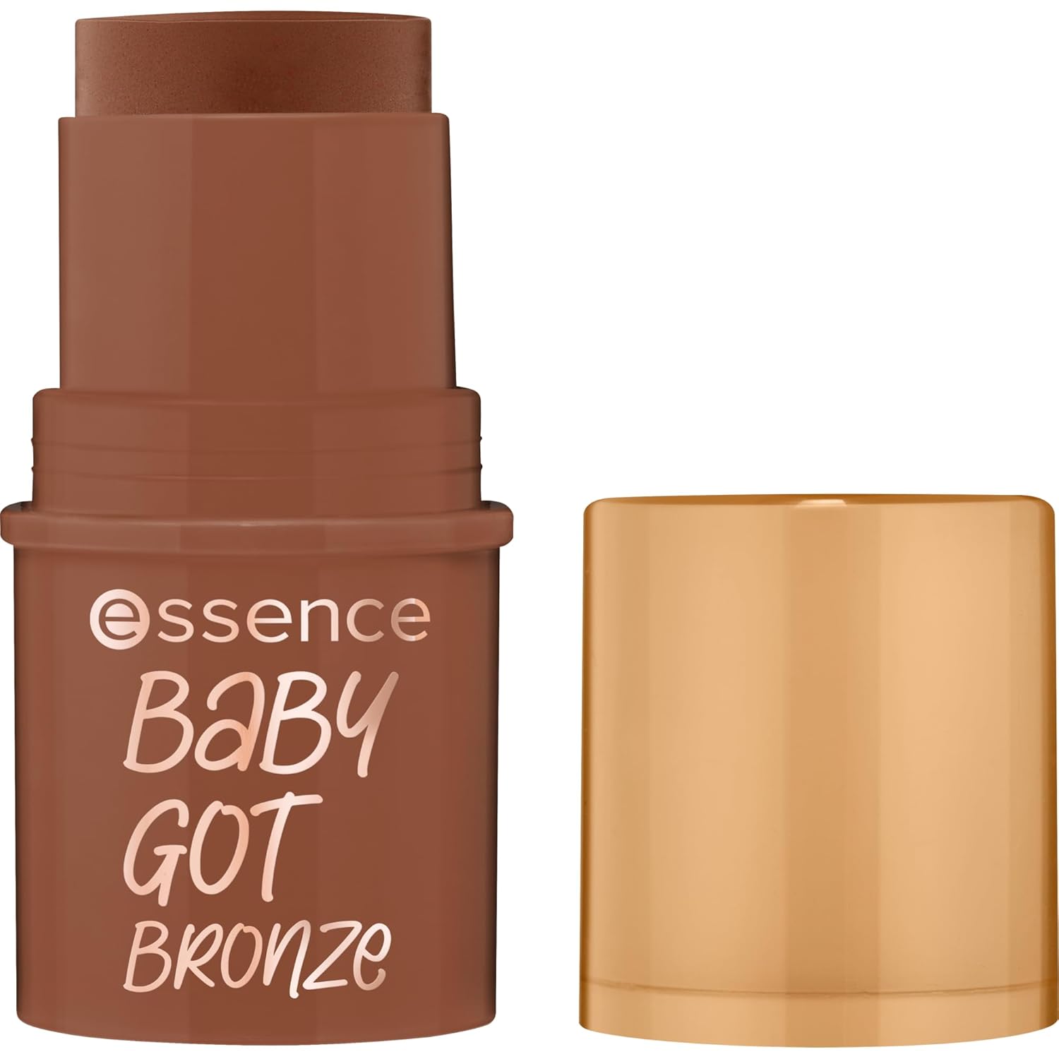 essence cosmetics essence baby got bronze bronzing stick, Konturstift, Nr. 40, Braun, natürlich, strahlend frisch, vegan, ohne Konservierungsstoffe, ohne Parabene, ohne Mikroplastikpartikel, 1er Pack (5.5g)