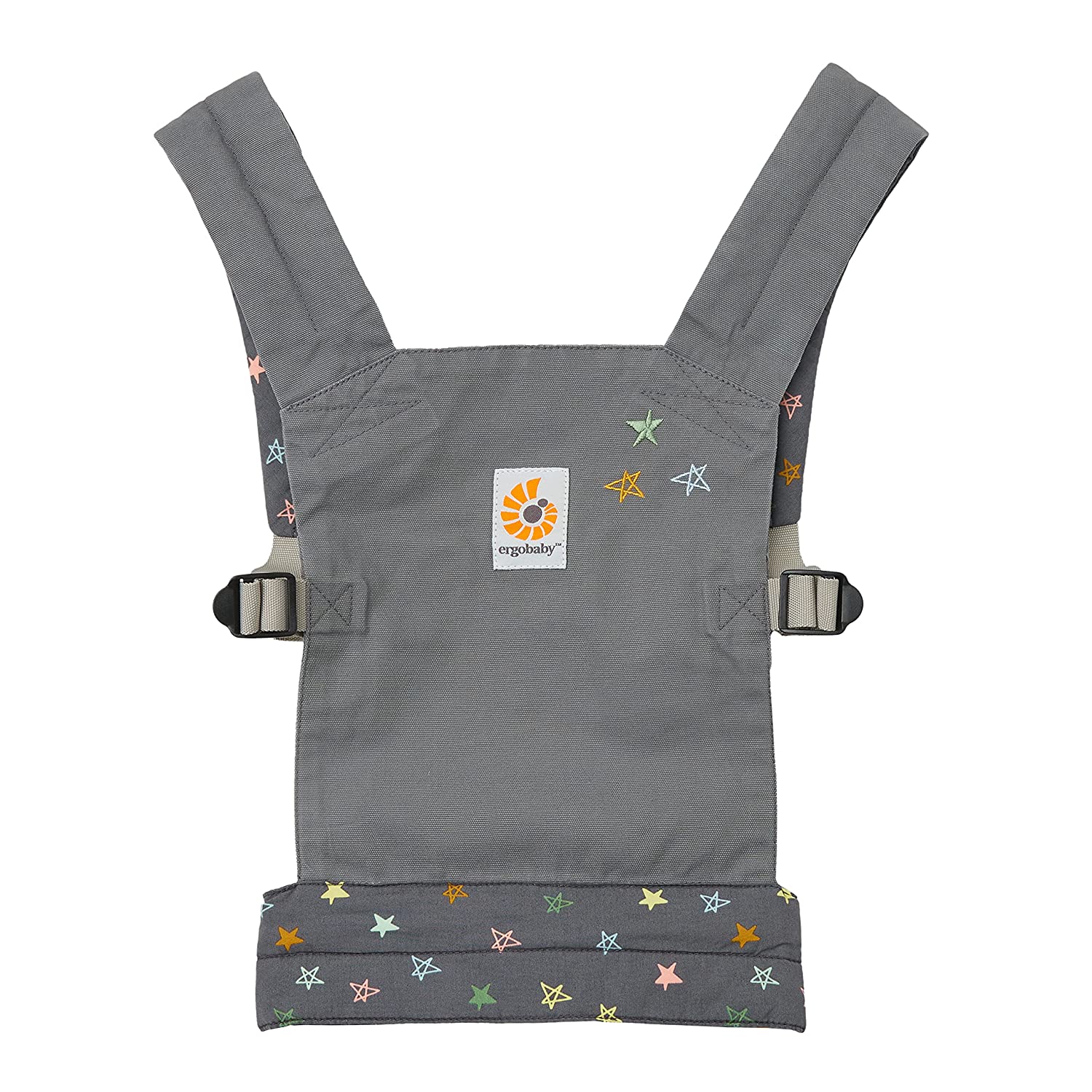 Ergobaby Doll Carrier Children\'s Toy, Carry Bag for Baby Doll, 100% Cotton, Doll Carrier Chalkboard