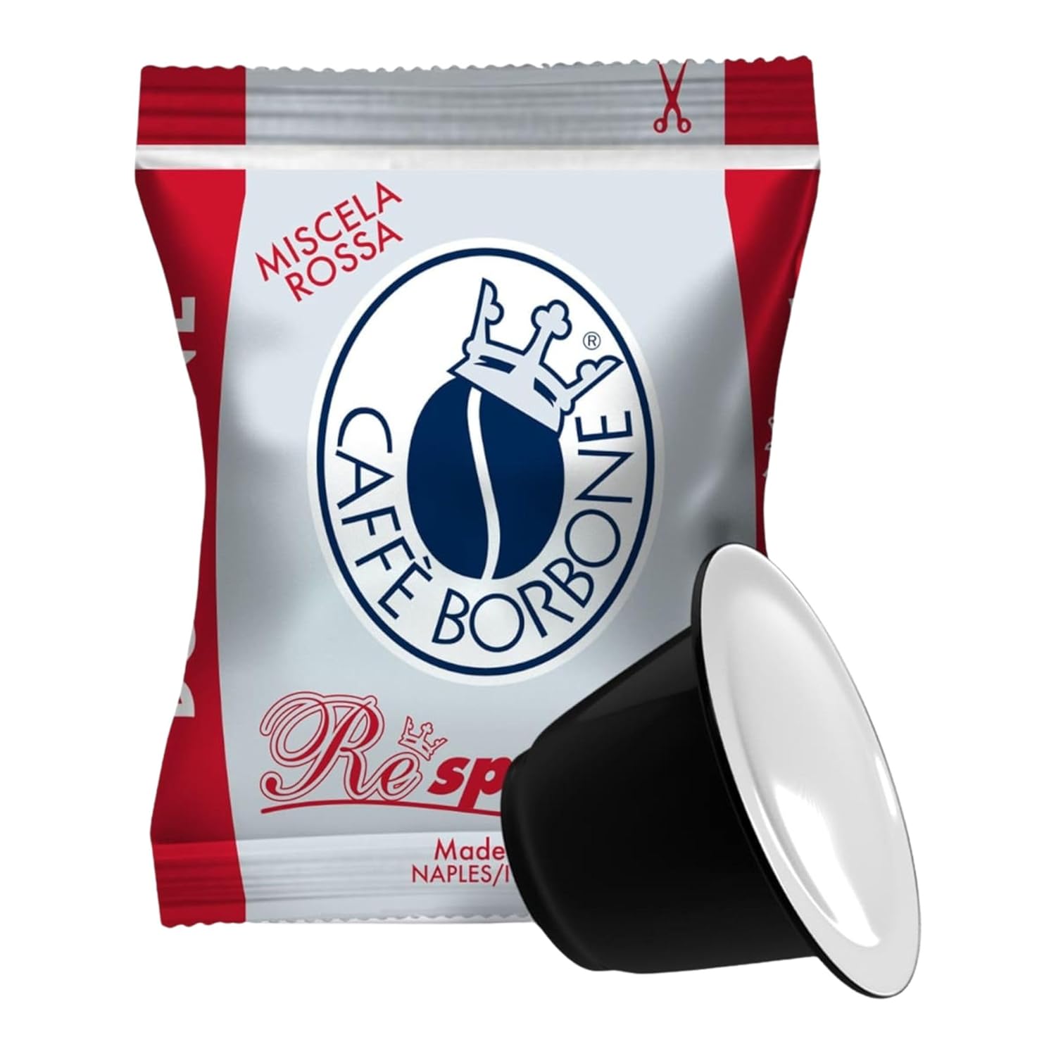 Borbone Respresso Red Mix 50 Capsules Compatible with Nespresso