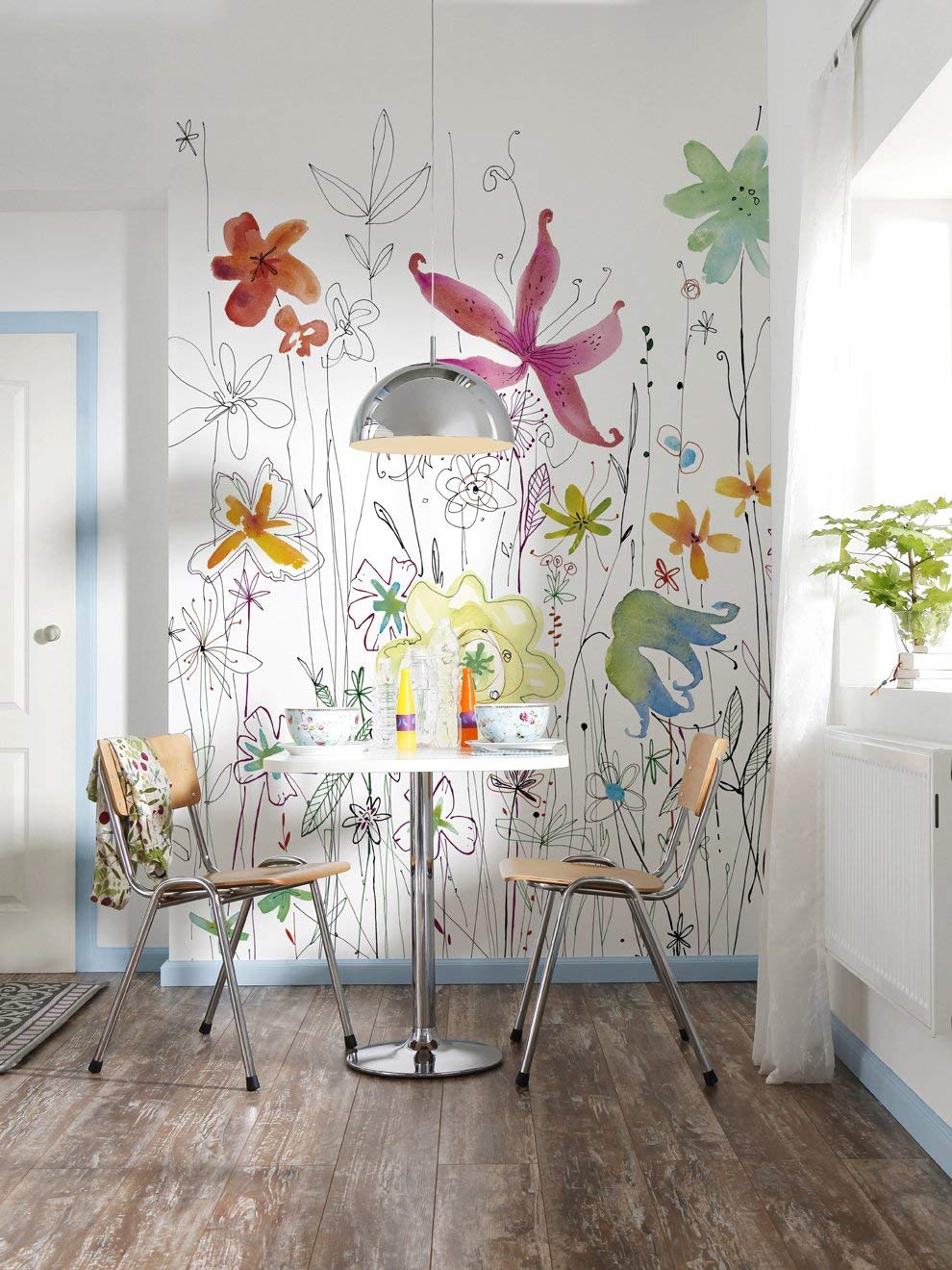 Komar Non-Woven Photo Wallpaper Joli 184 X 248 Cm 2 Pieces