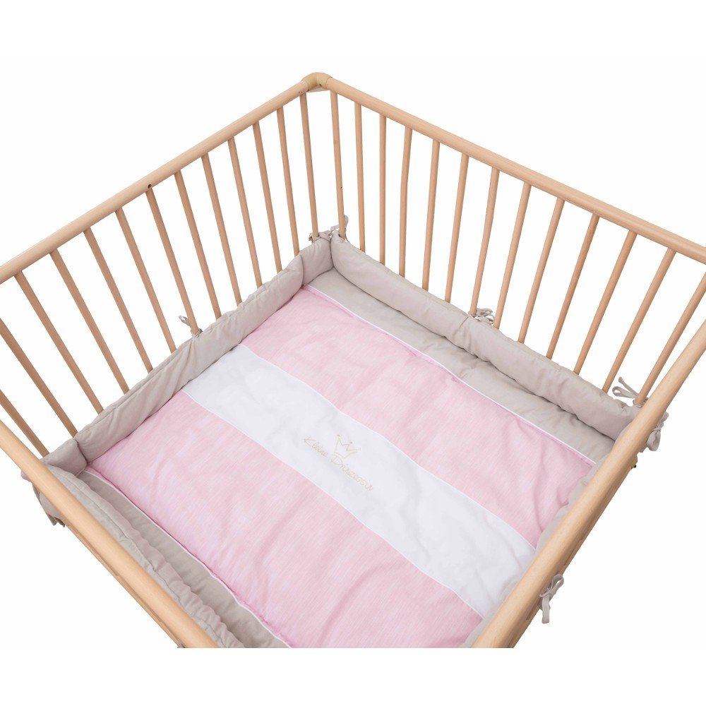 Bebes Collection Be Be\'s Collection 420 – 60 Playpen Blanket Little Princess Pink