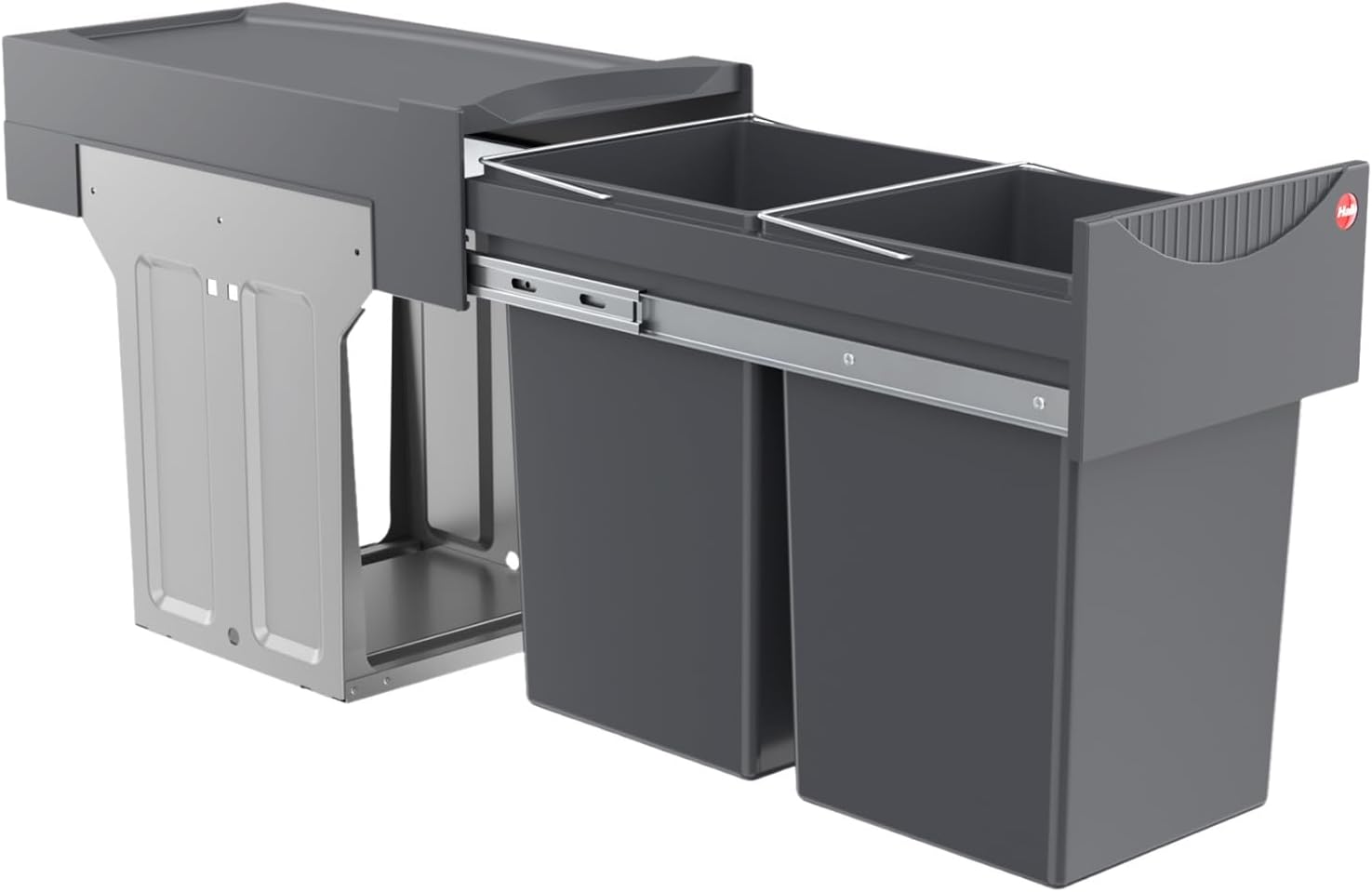 Hailo Tandem Swing 30.2/30 Organic Waste Bin
