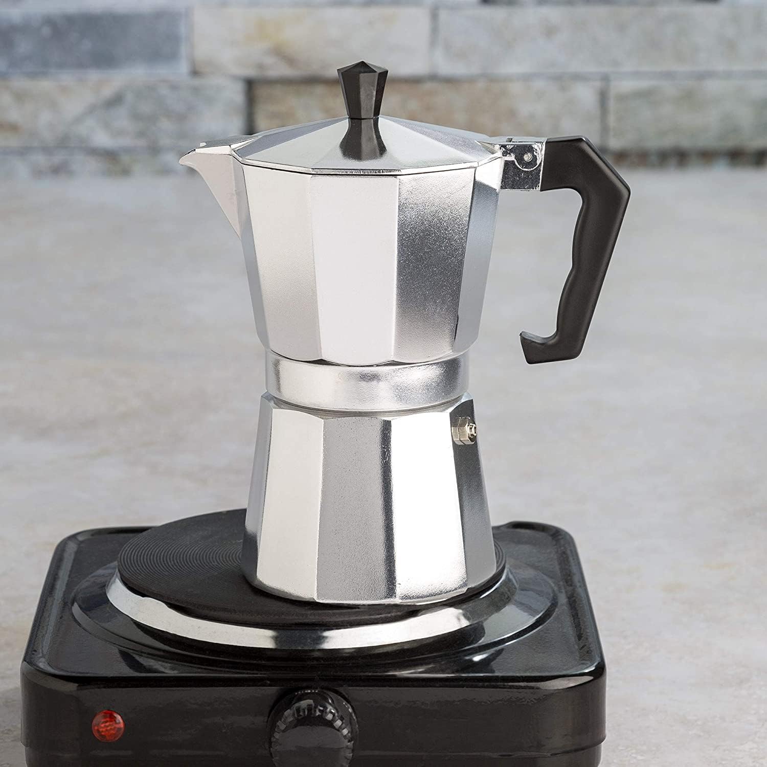 Faizee Möbel Faizee furniture espresso maker 600 ml mocha premium espresso aluminum