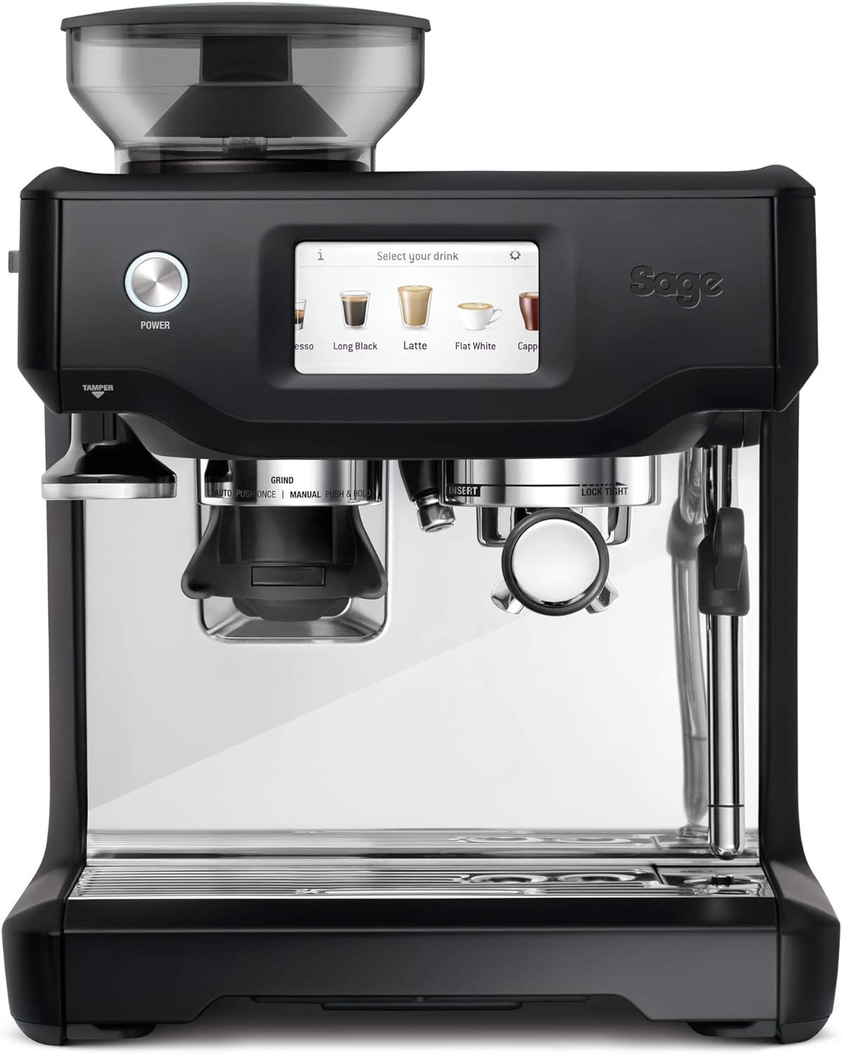 Sage Appliances The Barista Touch Espresso Machine SES880BTR4EEU1