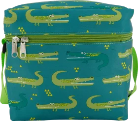 Soapland children's bag green crocodiles, 1 pc