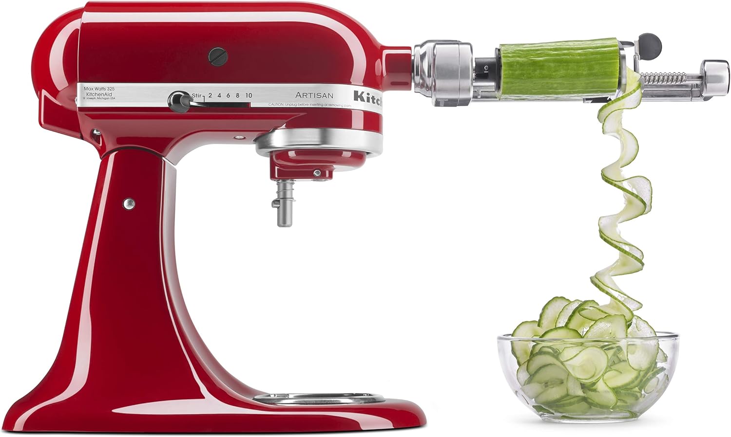 KitchenAid KSM2APCQ Stainless Steel Stand Mixer Attachment, One Size