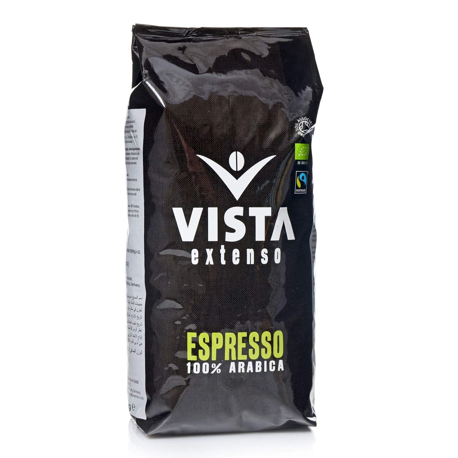 Tchibo Vista Espresso - 6 x 1 kg Whole Coffee Bean, 100% Arabica, Fairtrade