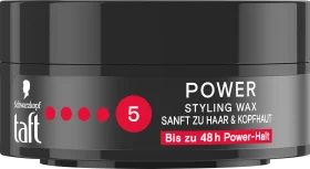 Schwarzkopf taft Hair gel POWER Styling Wax Hold 5, 75 ml