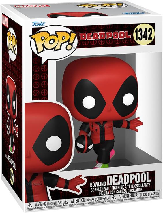 Funko POP! Marvel: Deadpool - Bowling - Vinyl Collectible Figure - Official Merchandise - Toys for Children & Adults - Marvel Fans and Display