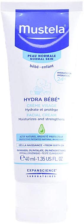 Mustela Moisturising and rejuvenating masks