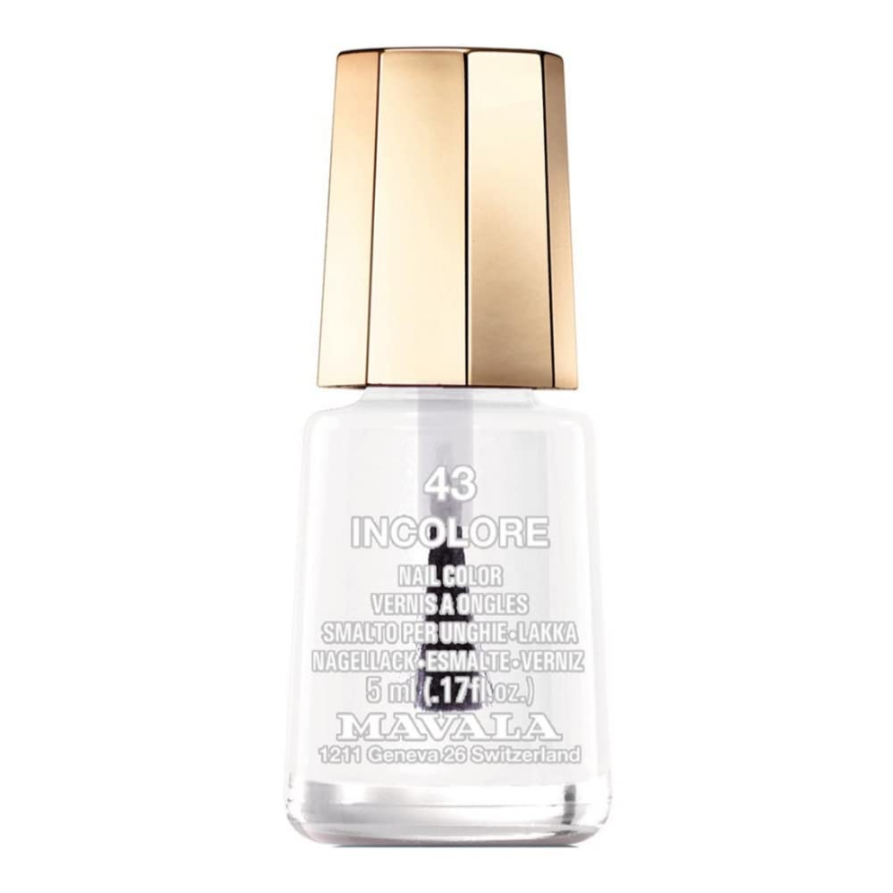 Mavala Mini Color Nail Polish Cream 5 ml L 38/40, ‎43: colorless