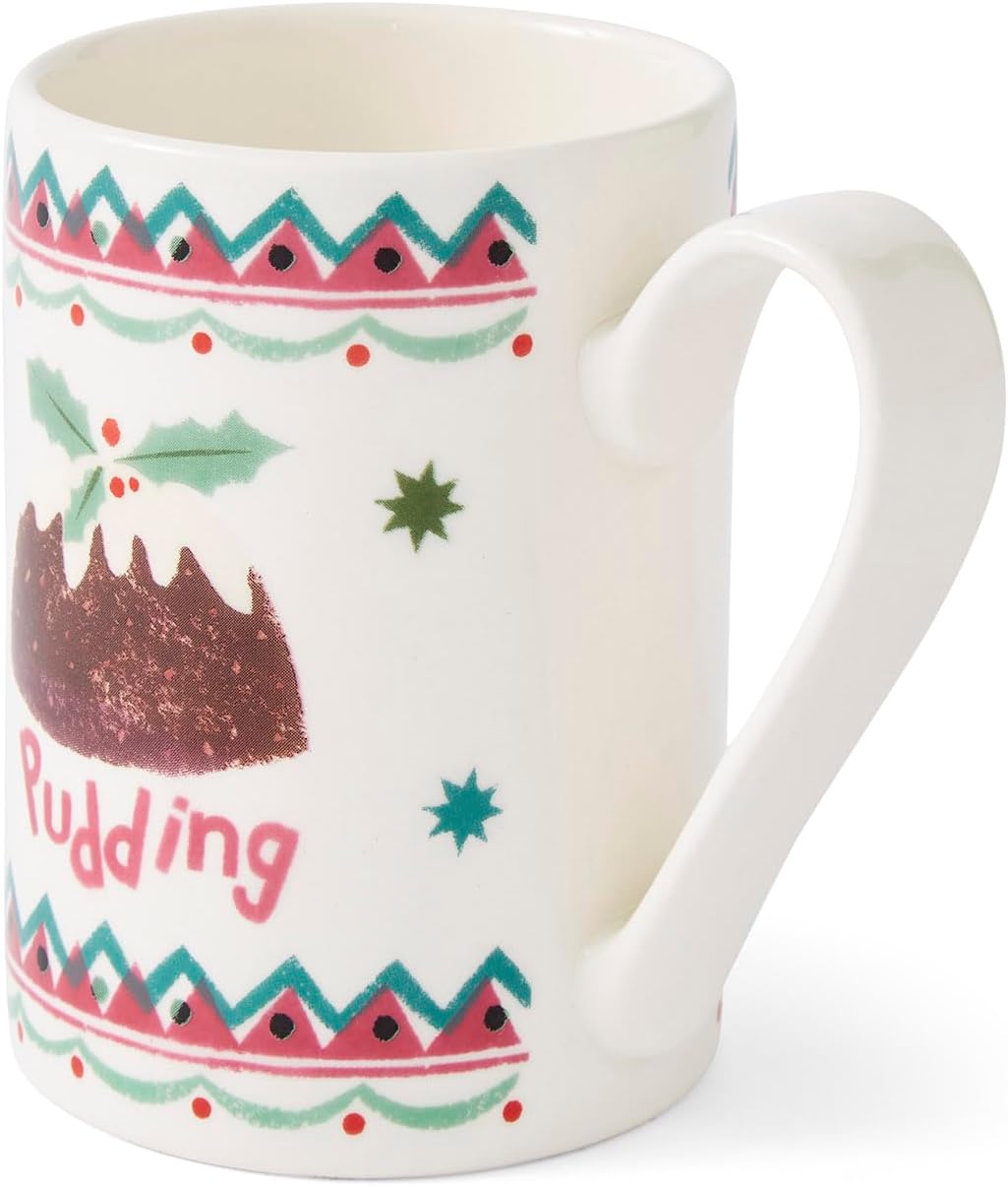 Portmeirion Home & Gifts Merion Christmas Pudding Mug