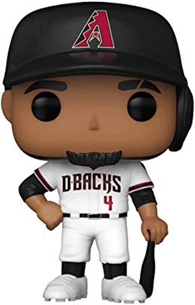 Funko POP! MLB: Diamondbacks - Ketel Marte - (Home Uniform) - Vinyl Collectible Figure - Gift Idea - Official Merchandise - Toy for Children and Adults - Sports Fans - Model Figure for Collectors