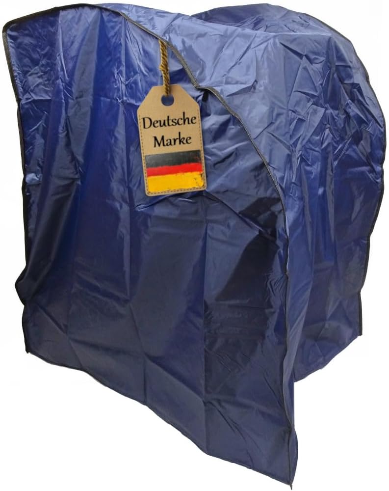 FabaCare Rollator Cover, Rollator Protection, Protective Cover for Rollator Tent, Cover, Lead Tape for Secure Hold, Dark Blue, Polyester, Easy to Clean