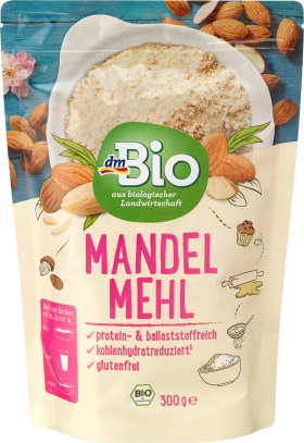 dmBio Flour, almond flour, 300 g