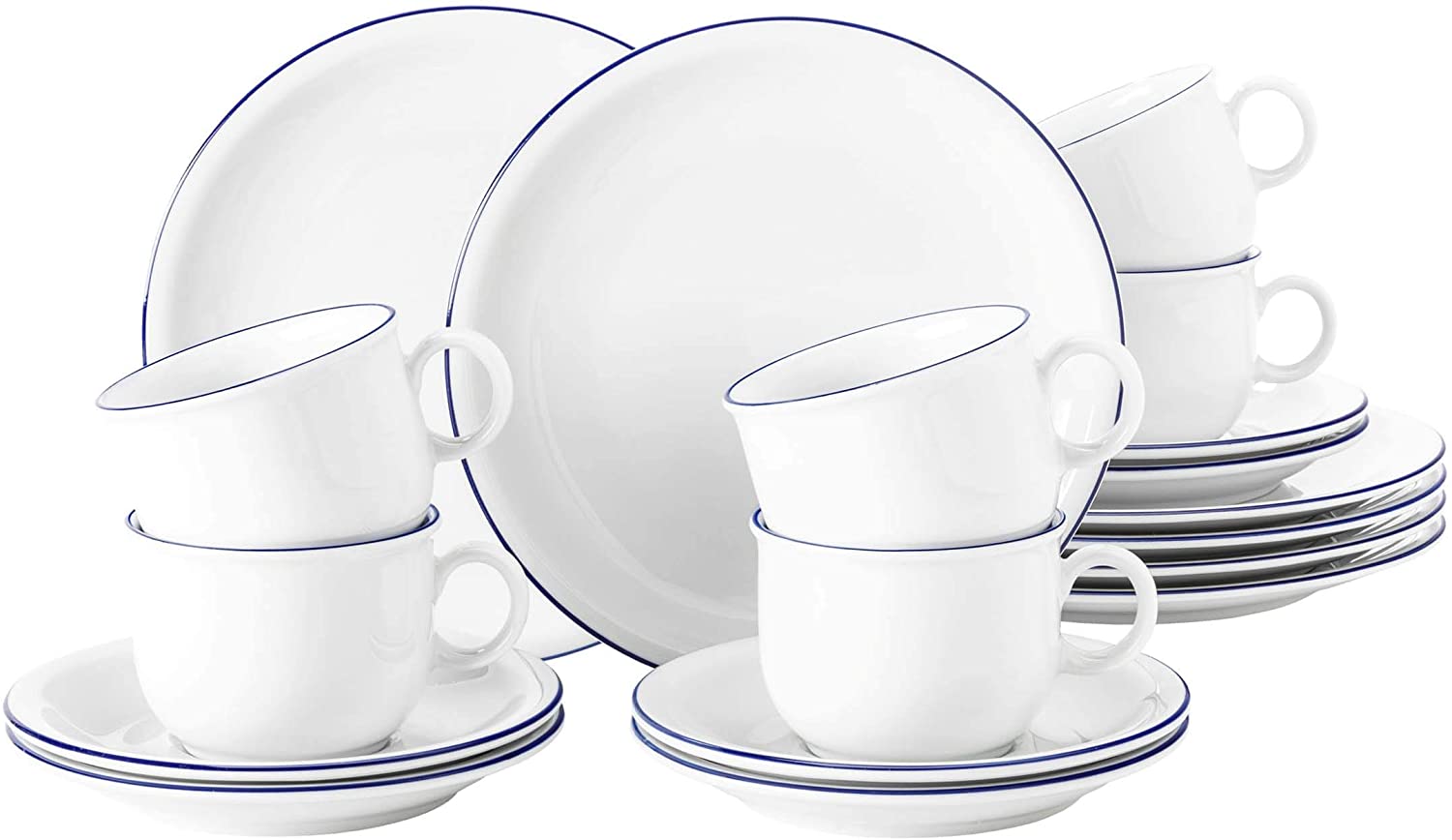 Seltmann Weiden Compact Coffee Set 18-Piece (Blaurand (imperfect))