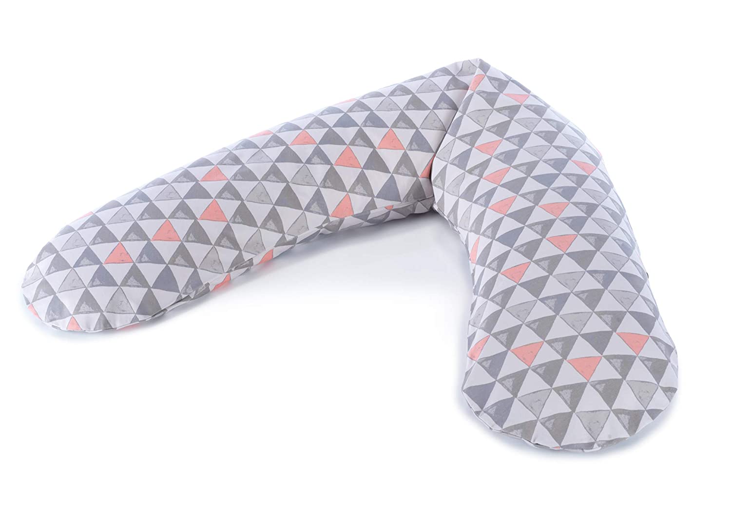 Replacement Cover For The Original Theraline Pregnancy And Nursing Pillow, 100% Cotton. Pattern Flower tendril