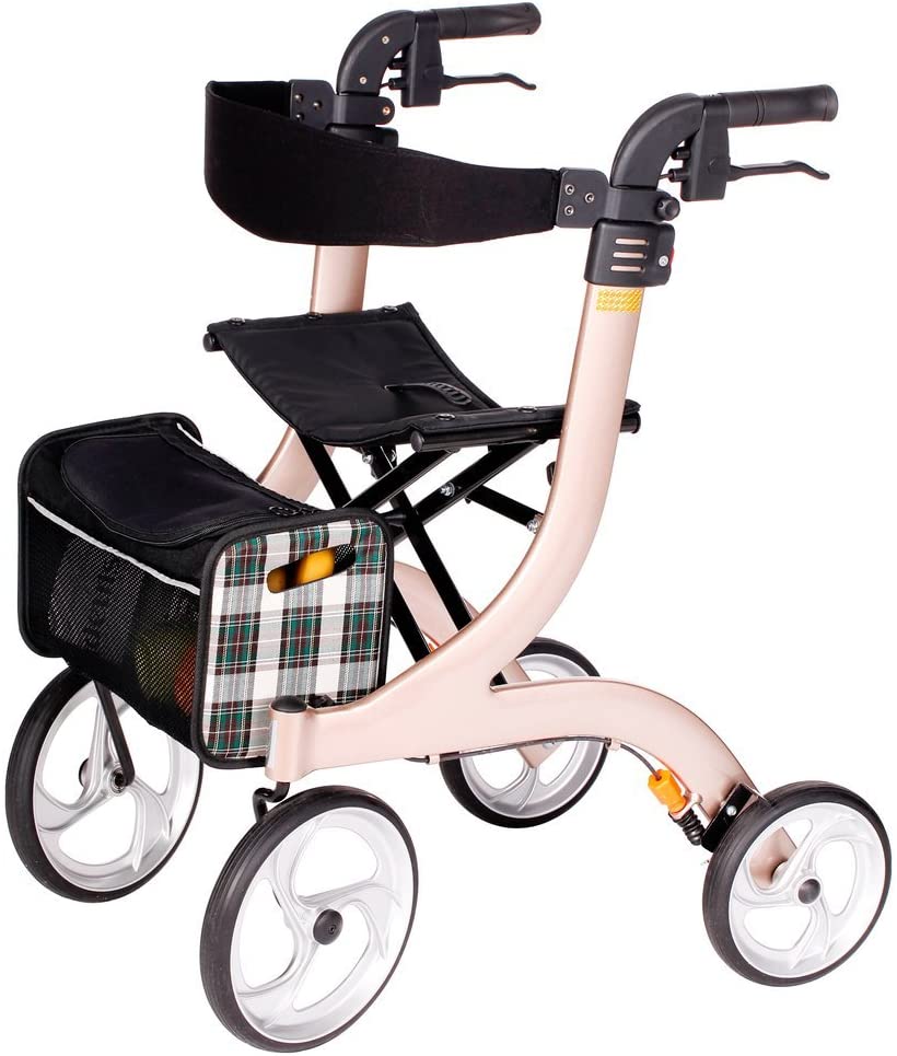 Drive Medical Nitro Rollator Size M Champagne