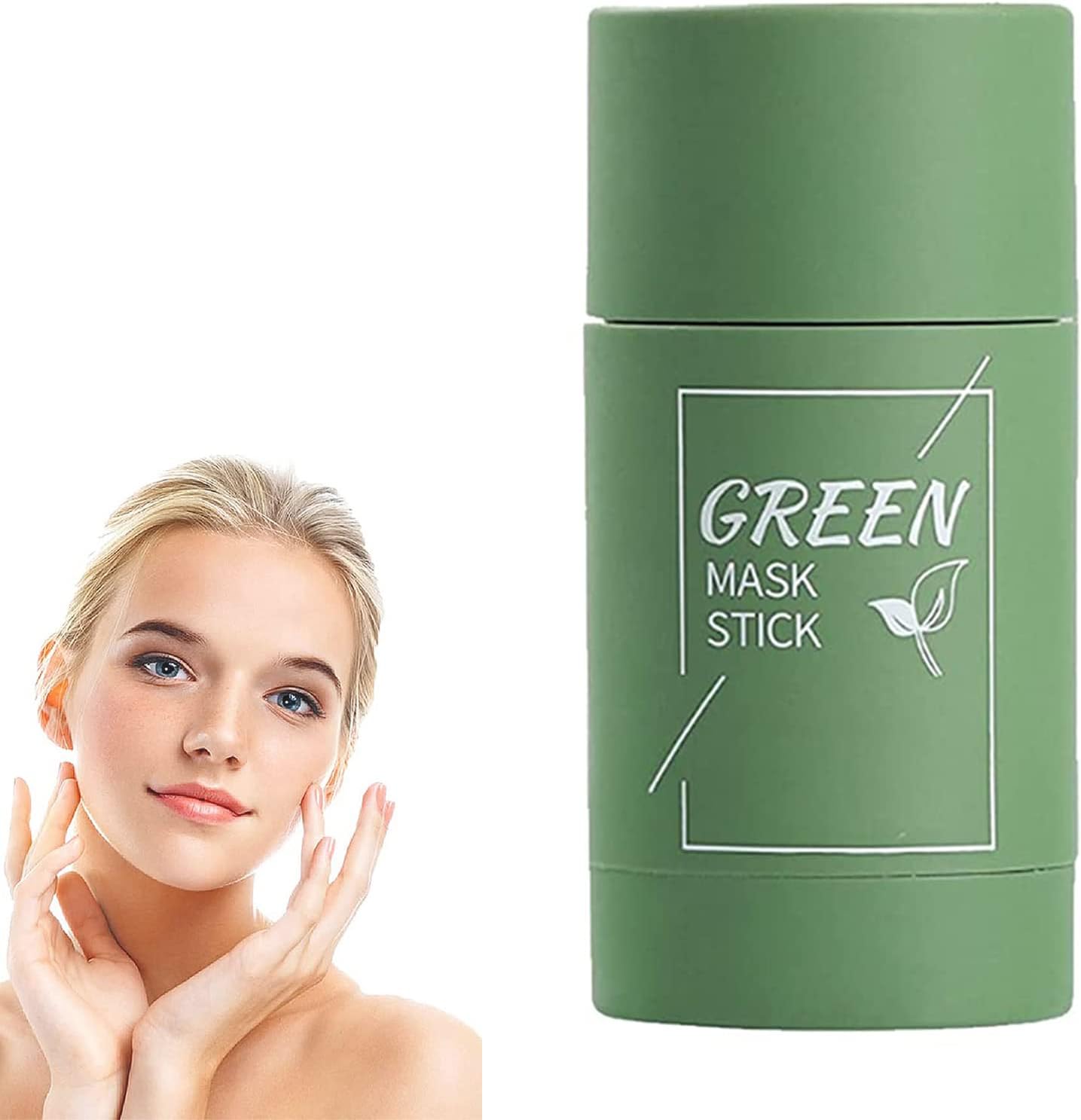 ZANLION Athartle Green Tea Mask, Athartle Poreless Deep Cleanse Mask Stick, Athartle Green Tea Mask Stick, Athartle Blackhead Remover (Pack of 1)