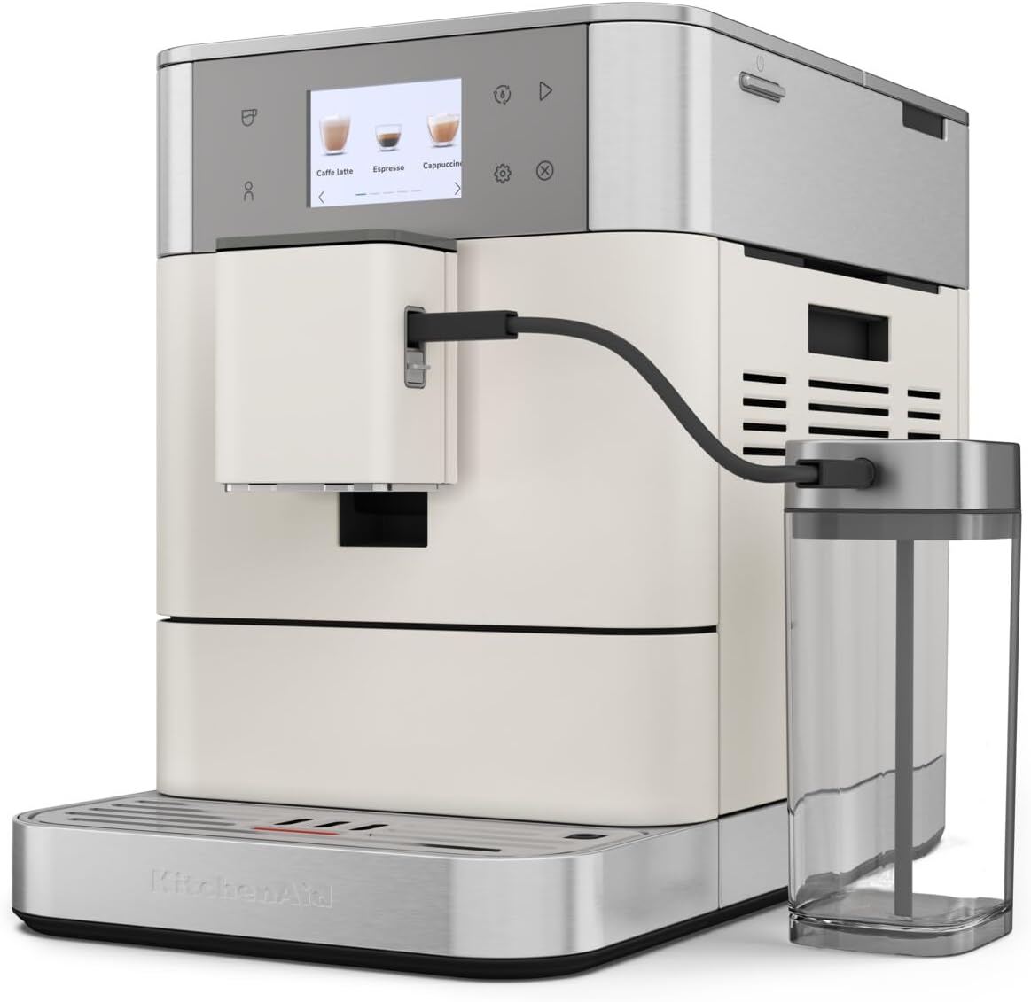 KitchenAid KF7 Porcelain White 5KES8557EPL Espresso Machine, Coffee Machine