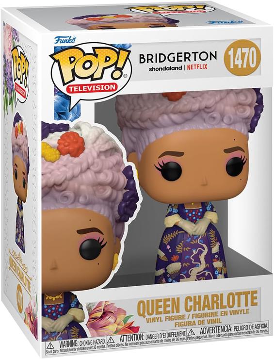 Funko POP! TV: Bridgerton - Queen Charlotte - Vinyl Collectible Figure - Gift Idea - Official Merchandise - Toys for Children and Adults - TV Fans - Model Figure for Collectors and Display