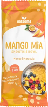 Oatsome Smoothie Bowl Powder Mango Mia, Mango & Passion Fruit, 50 g