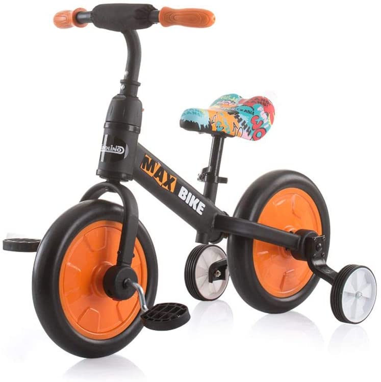 Chipolino Dreirad, Laufrad 2 In 1, Max Bike, 10 Zoll Räder, Pedale, Stützrä