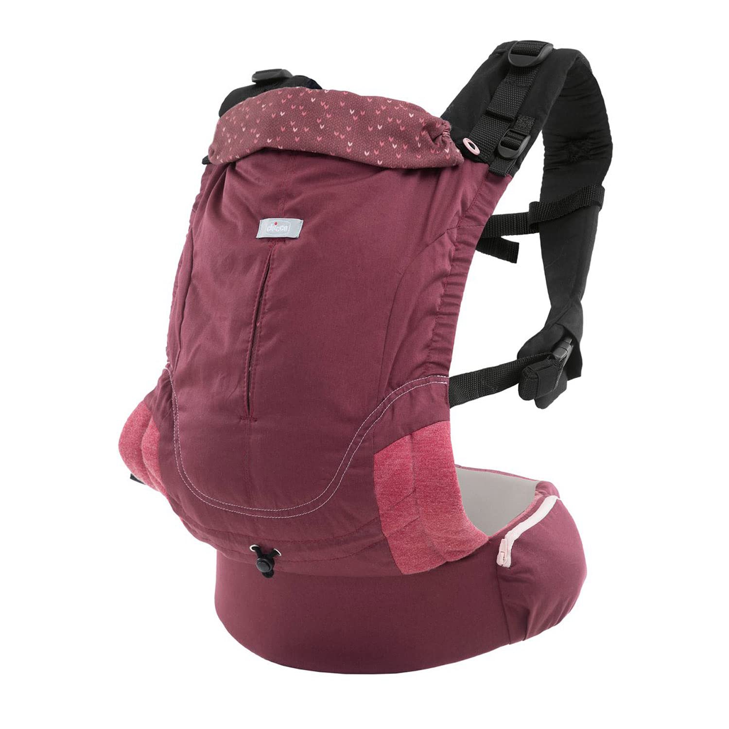 Chicco Myamaki Fit Ergonomic Baby Carrier Sling for Babies and Toddlers from Birth to 15 kg, Evolutionary Cotton Carrier with Adjustable Seat and Panel, Back and Neck Support