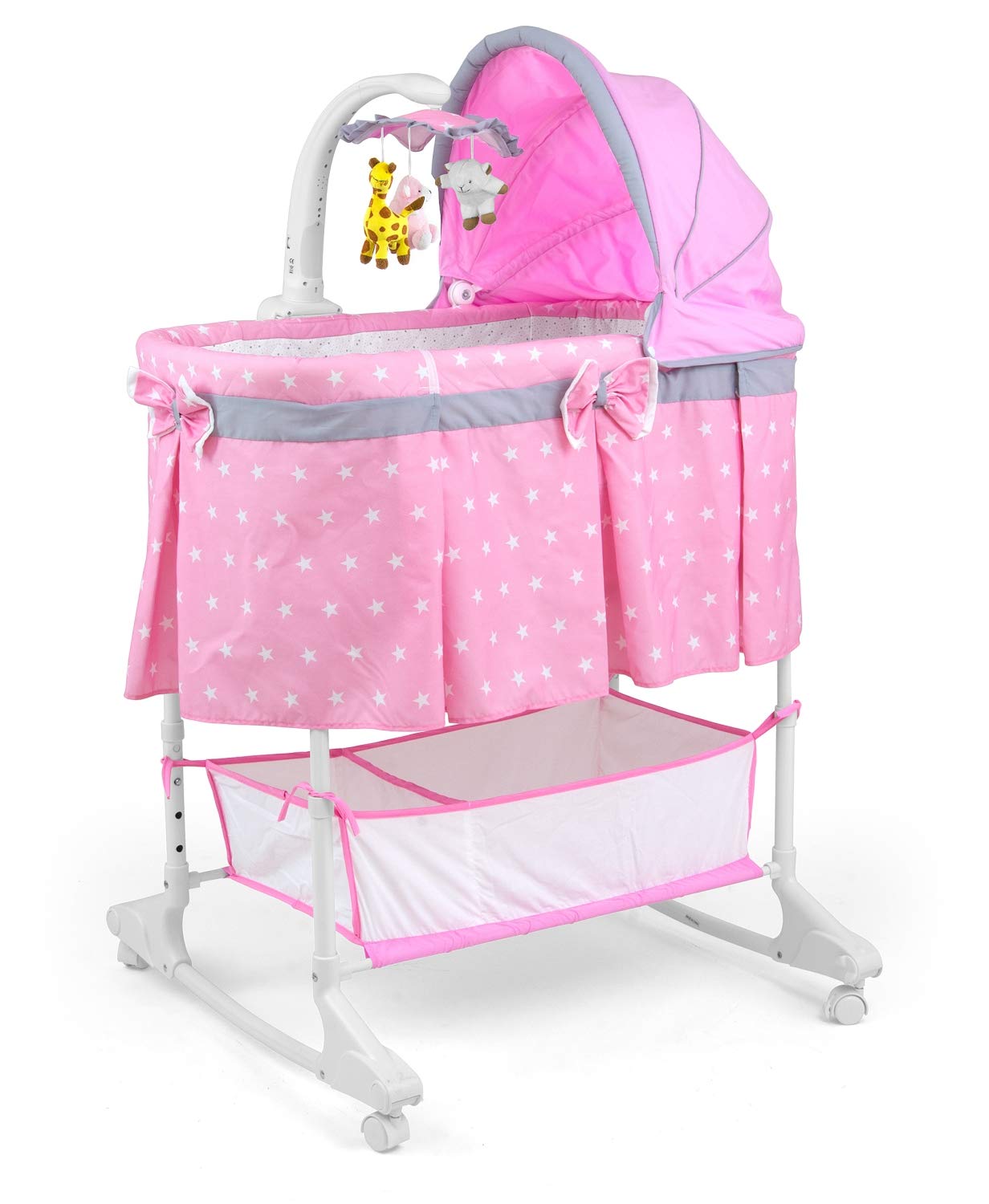 Milly Mally 5901761125023 Cradle With Remote Control Pink