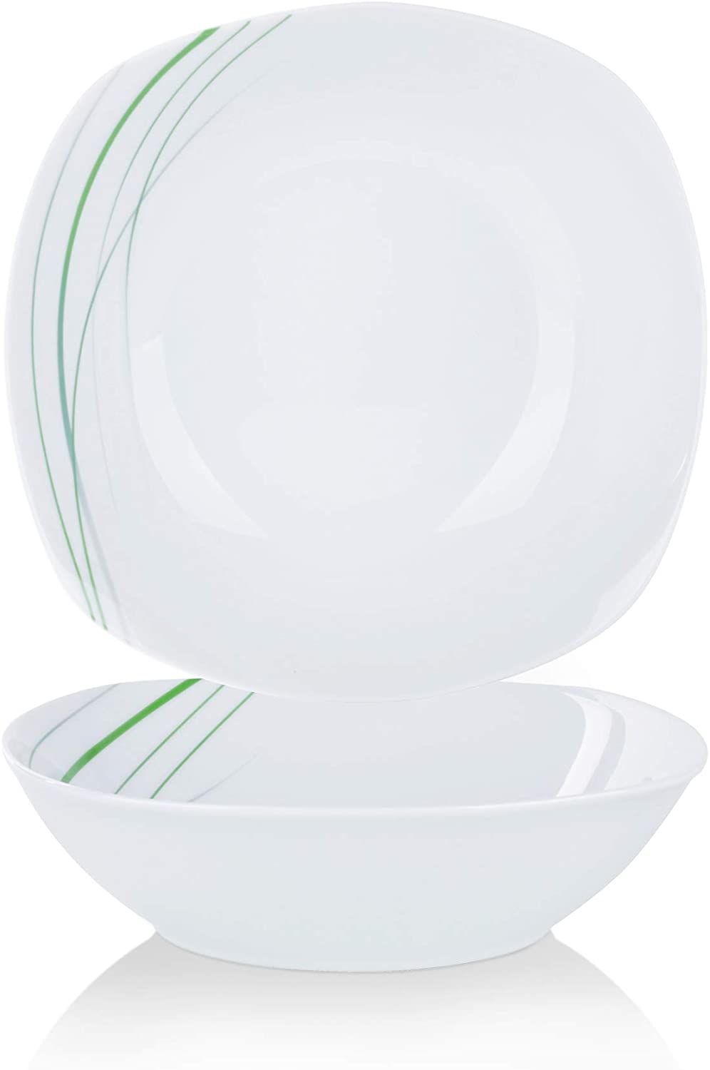 Veweet Fiona Porcelain Dinner Service Set, 18/36-Piece Crockery Set, 20/4