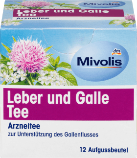 Mivolis Medicinal Tea, Liver And Bile Tea (12 X 1,75 G), 21 G