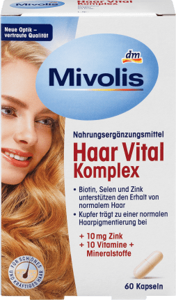 Mivolis Hair Vital Complex, capsules 60 pcs., 26 g