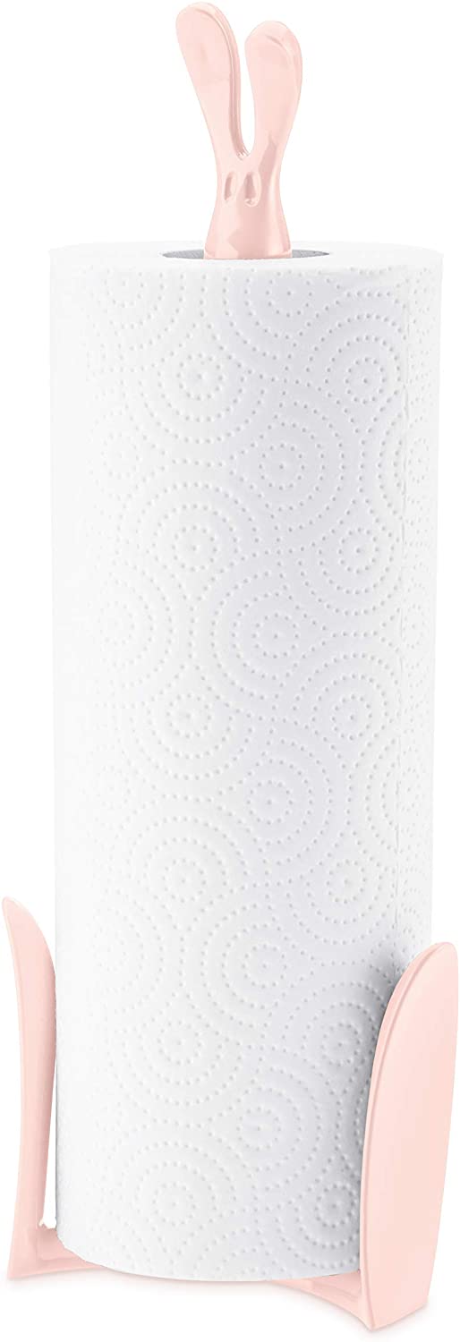 Koziol Roger Kitchen Roll Holder Queen Pink