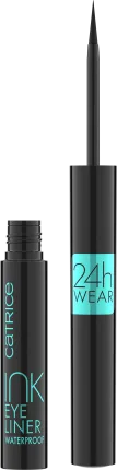 CATRICE Eyeliner Ink 24 Wear Waterproof 010 Stay in Black, 1,7 ml