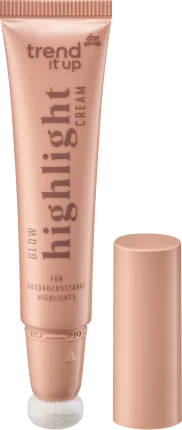 trend !t up Highlighter Cream Glow 110 Pearly Gold, 12 ml