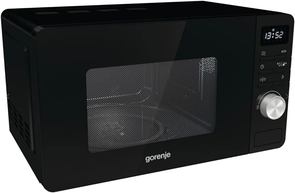 Gorenje MO 20 A3B Microwave, SmartDisplay Function, 20 Liters, 800 Watt, Black