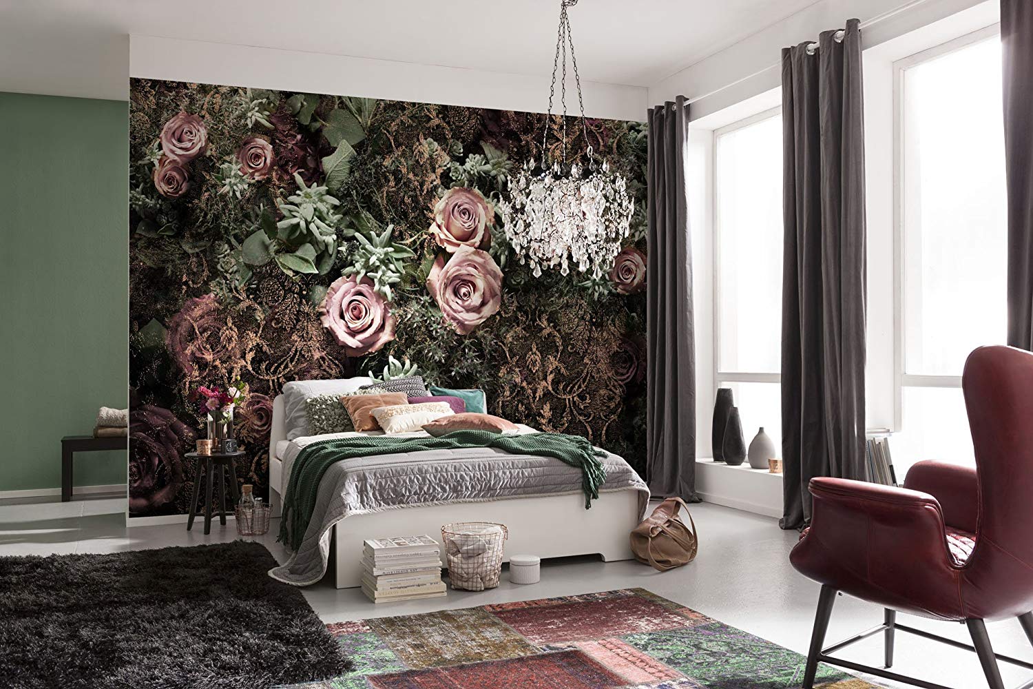 Komar Photo Wallpaper Velvet 368 X 254 Cm – Wallpaper, Decoration, Wall Mur