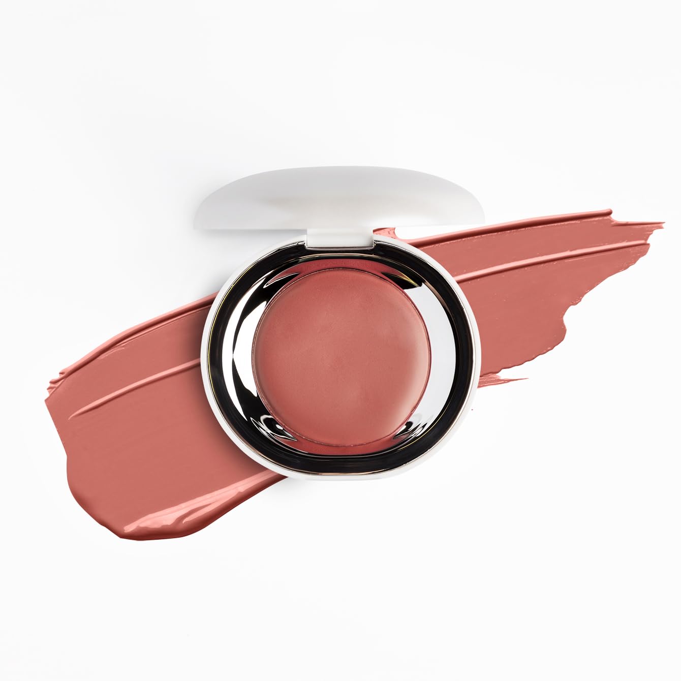 Neo Make Up Lip & Cheek Balm 5 g - 02 Peach - Creamy Lip and Cheek Balm with Mirror - Lip Balm - Lip Care - Beauty - Lips - Peptides - Lip Balm - Lip Balm